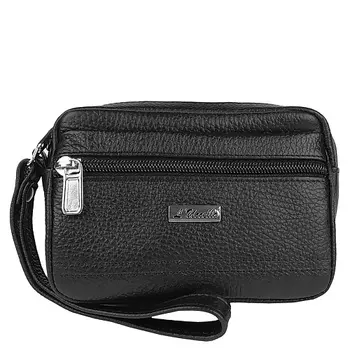 L'UCCELLO Клатч мужской из натуральной кожи