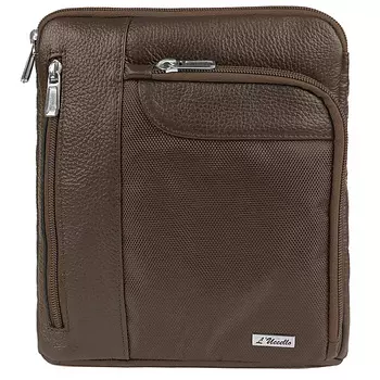 L'UCCELLO Сумка мужская из натуральной кожи