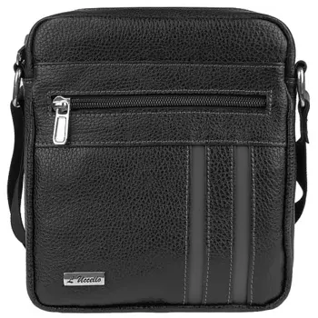 L'UCCELLO Сумка мужская из натуральной кожи