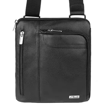 L'UCCELLO Сумка мужская из натуральной кожи