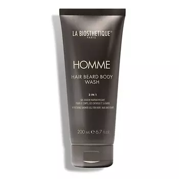 LA BIOSTHETIQUE Очищающий и освежающий гель для тела, волос и бороды Hair Beard Body Wash