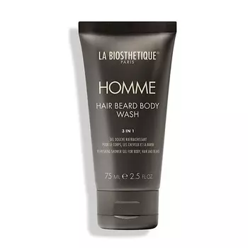 LA BIOSTHETIQUE Очищающий и освежающий гель для тела, волос и бороды Hair Beard Body Wash