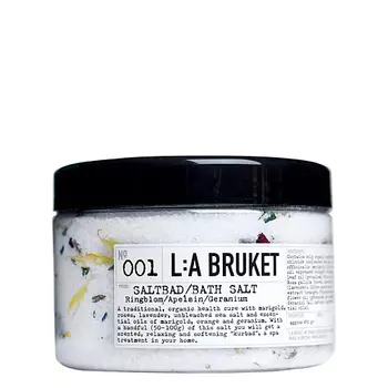 LA BRUKET Соль для ванны № 001 RINGBLOMMA/APELSIN Sea Salt Bath