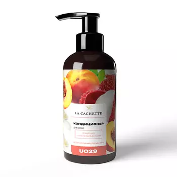 LA CACHETTE Кондиционер для волос персик, личи, жасмин 250.0