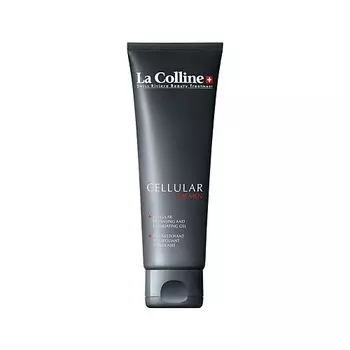 LA COLLINE Гель-эксфолиант очищающий с клеточным комплексом мужской Cellular Men Cleansing & Exfoliating Gel