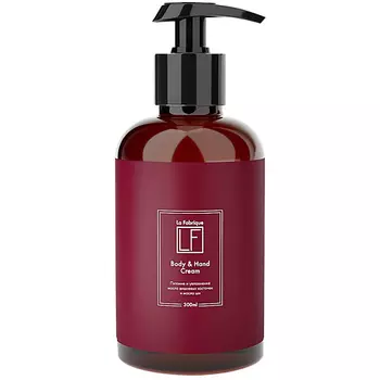 LA FABRIQUE Крем для рук “Body & Hand Cream” с ароматом вишня-табак 300.0