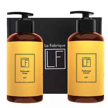 LA FABRIQUE Набор мыло и крем для рук №7 "Вербена и имбирь"