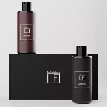 LA FABRIQUE Подарочный набор гелей для душа с ароматом табака вишни и ванили 500.0
