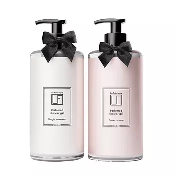 LA FABRIQUE Подарочный набор парфюмированных гелей для душа