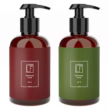 LA FABRIQUE Подарочный набор жидкое мыло с ароматом Тубероза, Уд и Нероли 600.0
