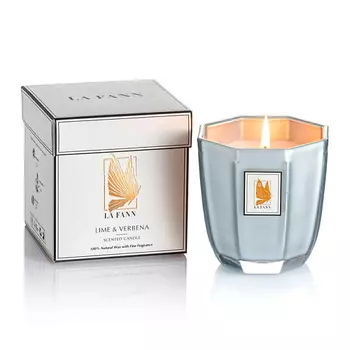 LA FANN Ароматическая свеча Lime & Verbena