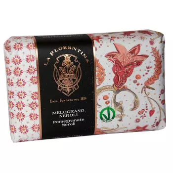 LA FLORENTINA Мыло Pomegranate & Neroli. Гранат и Цветок нероли 270.0