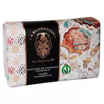 LA FLORENTINA Мыло Vanille & Sandal wood. Ваниль и Сандаловое дерево 270.0