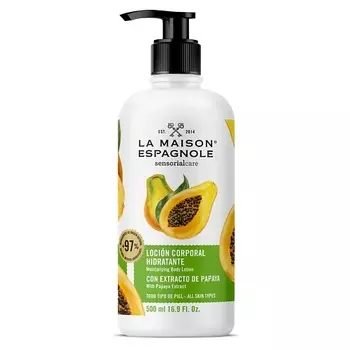 LA MAISON ESPAGNOLE Лосьон для тела увлажняющий "Папайя" Sensorialcare Moisturizing Body Lotion