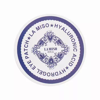 LA MISO La Miso Гидрогелевая маска с гиалуроновой кислотой для кожи вокруг глаз 60.0