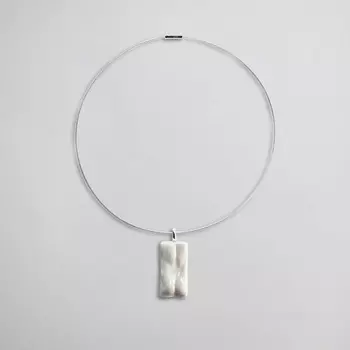 LA PALME ARTISAN CERAMICA Колье с подвеской Давид спина Ф