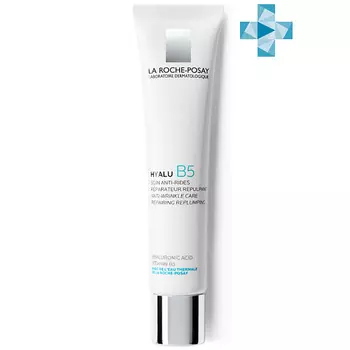 LA ROCHE-POSAY Hyalu B5 Увлажняющий антивозрастной крем против морщин для лица, шеи и декольте, повышающий упругость и эластичность кожи