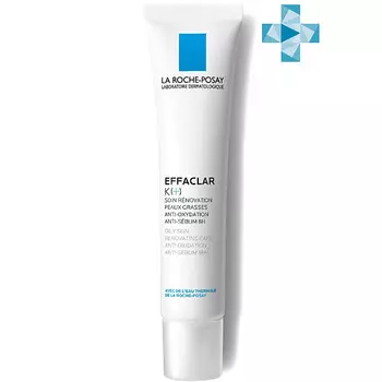 LA ROCHE-POSAY Effaclar K(+) Корректирующая эмульсия для лица с салициловой кислотой, карнозином и LHA