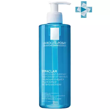 LA ROCHE-POSAY Effaclar Гель очищающий пенящийся для чувствительной жирной кожи лица и тела