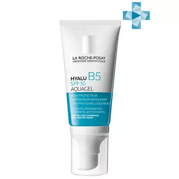 LA ROCHE-POSAY Hyalu B5 Концентрированный аква гель для увлажнения и тонуса кожи лица от морщин, с гиалуроновой кислотой и пантенолом, SPF30