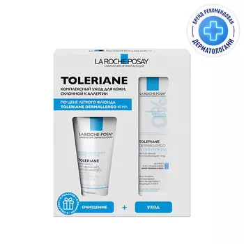 LA ROCHE-POSAY Набор увлажнение и питание Toleriane