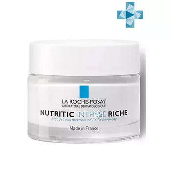 LA ROCHE-POSAY Nutritic Intense Riche Питательный крем для лица для глубокого восстановления сухой и очень сухой кожи с липидами, маслом карите (ши) и ниацинамидом