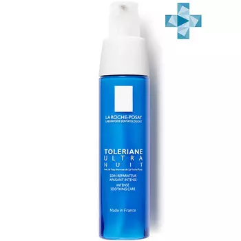 LA ROCHE-POSAY Толеран Дермаллерго ночной интенсивный успокаивающий уход