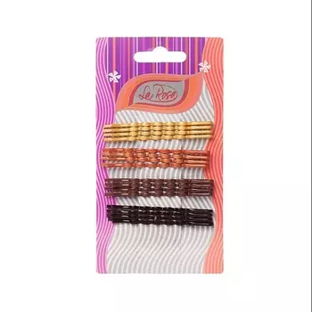 LA ROSA Невидимки рифленые (набор 16 шт.)