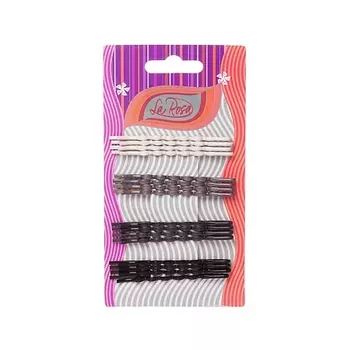 LA ROSA Невидимки рифленые (набор 16 шт.)