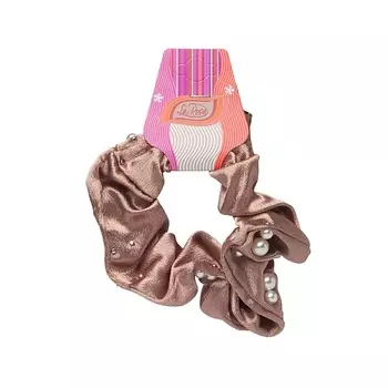 LA ROSA Резинка для волос шелковая в маленькую бусинку