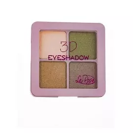 LA ROSA Тени 3D EYESHADOW