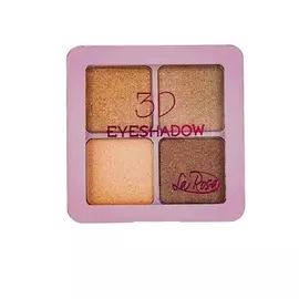 LA ROSA Тени 3D EYESHADOW