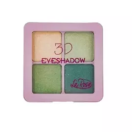 LA ROSA Тени 3D EYESHADOW