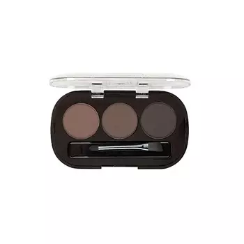 LA ROSA Тени для бровей MATTE, 3 оттенка