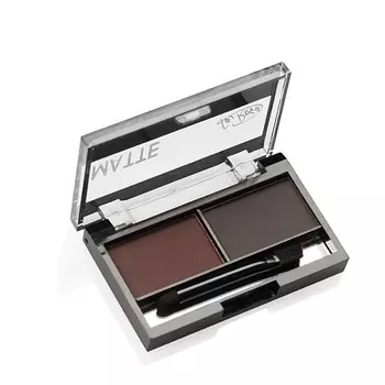 LA ROSA Тени-matte для бровей 2-х цветные