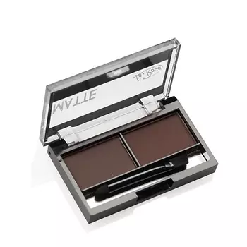 LA ROSA Тени-matte для бровей 2-х цветные