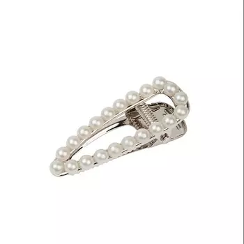 LA ROSA Заколка-зажим для волос, с жемчугом