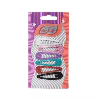 LA ROSA Заколки "Клик-клак" (набор 6 шт.)