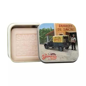 LA SAVONNERIE DE NYONS Мыло с цветком хлопка Пикап 100