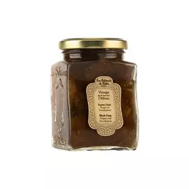 LA SULTANE DE SABA Черное мыло для лица и тела c арганом и эвкалиптом Voyage Delices Black Soap
