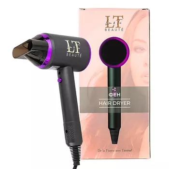 LA & TE BEAUT Фен для волос с ионизацией, 1800 Вт.