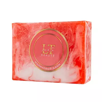 LA & TE BEAUT Мыло ручной работы с ароматом малиновый джем