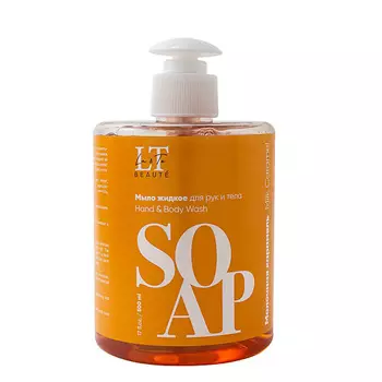 LA & TE BEAUT Жидкое мыло для рук и тела Молочная карамель