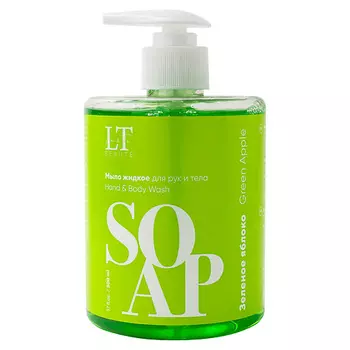 LA & TE BEAUT Жидкое мыло с дозатором Зелёное яблоко