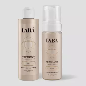 LAB Пенка для умывания и успокаивающий тоник для лица