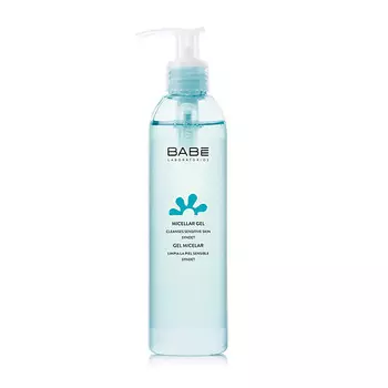 LABORATORIOS BABE Гель для умывания мицеллярный успокаивающий 245