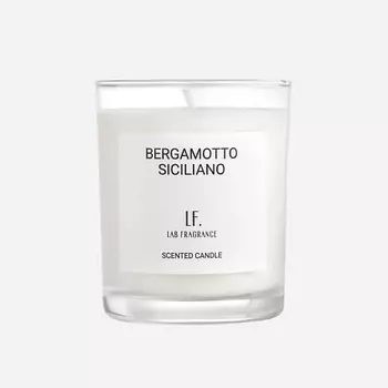 ЛАБОРАТОРИЯ ФРАГРАНС Ароматическая cвеча "Bergamotto siciliano" 180