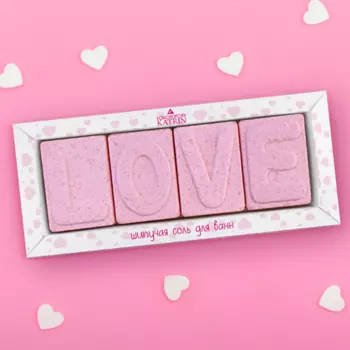 LABORATORY KATRIN Бомбочки для ванны Подарочный набор "LOVE" 280.0