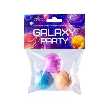LABORATORY KATRIN Набор бомбочек для ванны с глиттером "Galaxy Party" 120.0