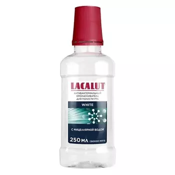 LACALUT Ополаскиватель для полости рта White антибактериальный